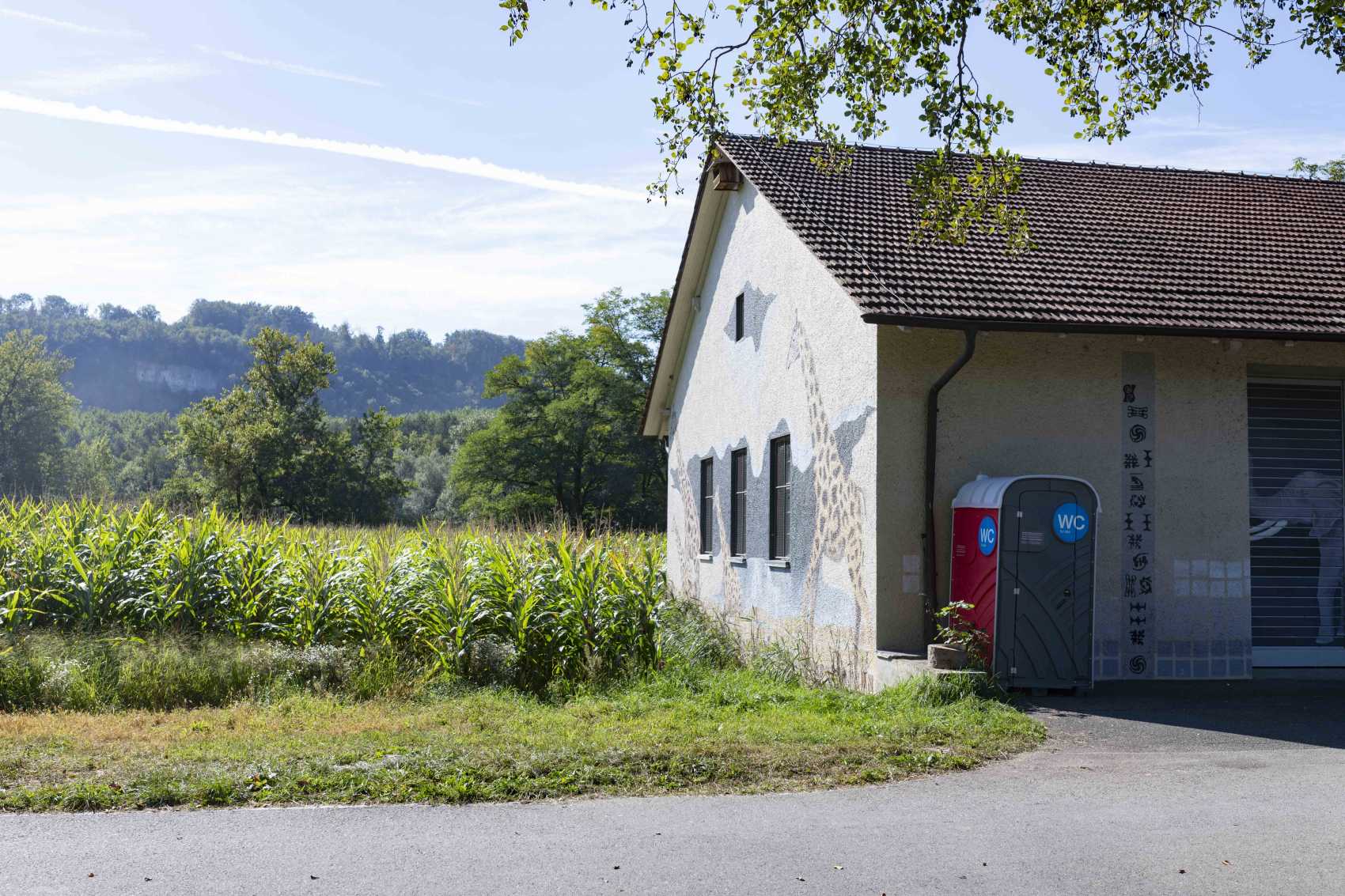 Das WC-Hüüsli der Kulturgesellschaft Aarau